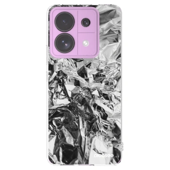 Picasee silikonska prozirna maskica za Xiaomi Redmi Note 13 Pro 5G - Chrome