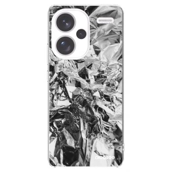 Picasee silikonska prozirna maskica za Xiaomi Redmi Note 13 Pro+ 5G - Chrome