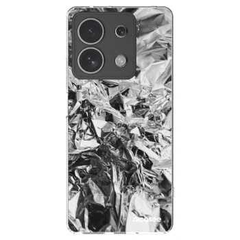 Picasee silikonska prozirna maskica za Xiaomi Redmi Note 13 4G - Chrome