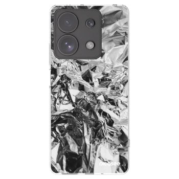 Picasee silikonska prozirna maskica za Xiaomi Redmi Note 13 Pro 4G - Chrome