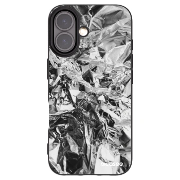 Picasee crna silikonska maskica za Apple iPhone 16 - Chrome