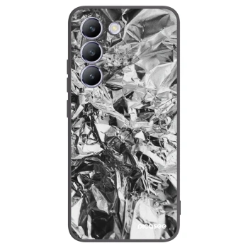 Picasee crna silikonska maskica za Vivo V40 SE 5G - Chrome