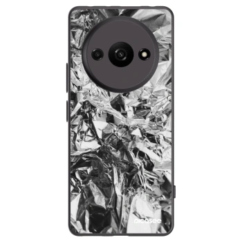 Picasee crna silikonska maskica za Xiaomi Redmi A3 - Chrome