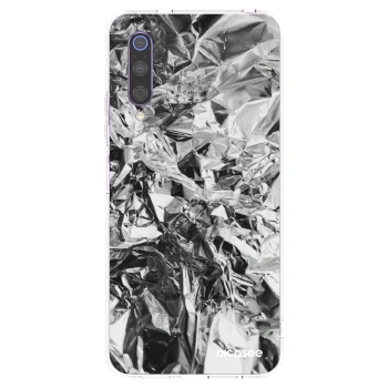Picasee silikonska prozirna maskica za Xiaomi Mi 9 - Chrome