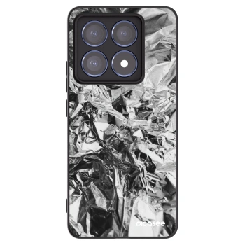Picasee crna silikonska maskica za Xiaomi 14T Pro - Chrome
