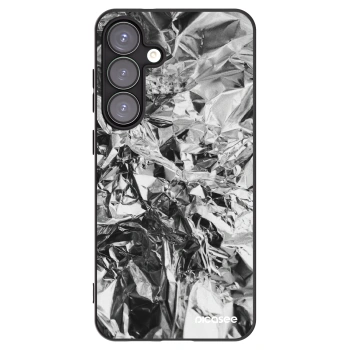 Picasee crna silikonska maskica za Samsung Galaxy S25+ 5G - Chrome