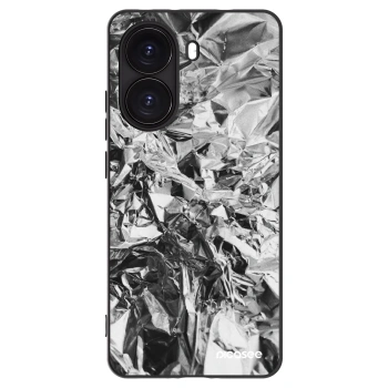 Picasee crna silikonska maskica za Xiaomi Poco X7 Pro 5G - Chrome