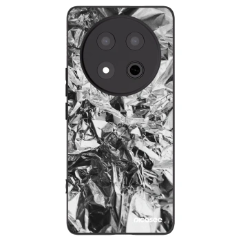 Picasee crna silikonska maskica za Honor Magic7 Lite 5G - Chrome