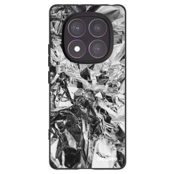 Picasee crna silikonska maskica za Xiaomi Redmi Note 14 Pro 4G - Chrome