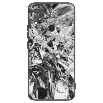 Picasee crna silikonska maskica za Xiaomi Redmi Note 7 - Chrome