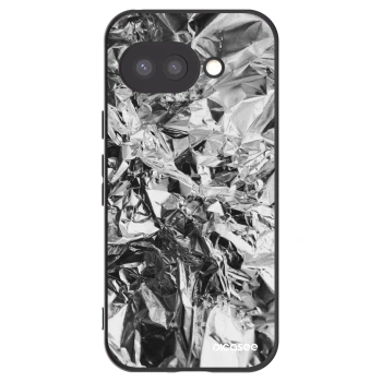 Picasee crna silikonska maskica za Google Pixel 9a - Chrome