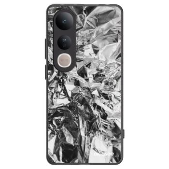 Picasee crna silikonska maskica za Vivo V50 Lite 5G - Chrome