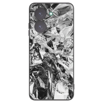 Picasee crna silikonska maskica za Xiaomi Redmi A5 - Chrome