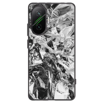 Picasee crna silikonska maskica za Xiaomi Poco F7 Pro 5G - Chrome