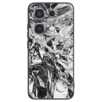 Picasee crna silikonska maskica za Xiaomi Redmi Note 14S - Chrome