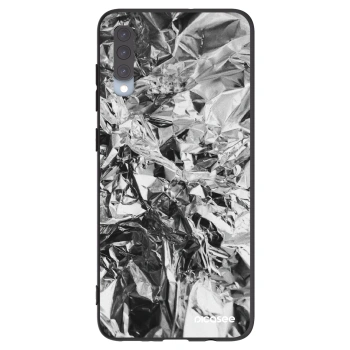 Picasee crna silikonska maskica za Samsung Galaxy A70 A705F - Chrome