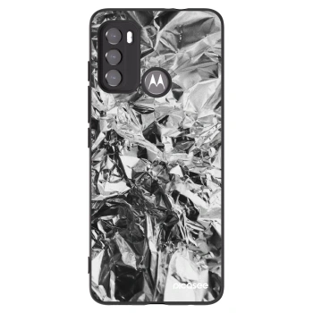 Picasee crna silikonska maskica za Motorola Edge 60 5G - Chrome