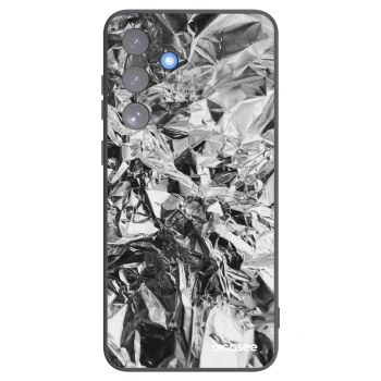 Picasee crna silikonska maskica za Samsung Galaxy S25 FE 5G - Chrome