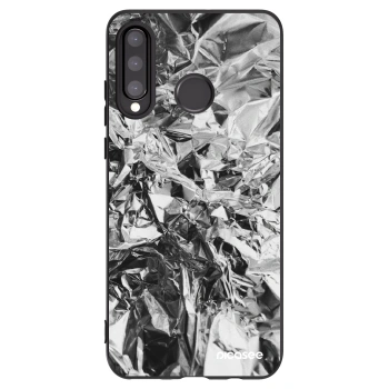 Picasee crna silikonska maskica za Huawei P30 Lite - Chrome
