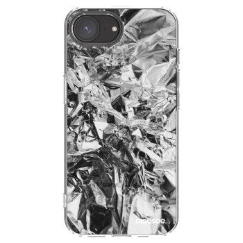 Picasee silikonska prozirna maskica za Apple iPhone 17e - Chrome