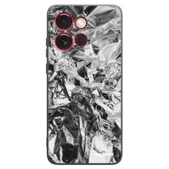 Picasee crna silikonska maskica za Motorola Edge 60 Neo 5G - Chrome