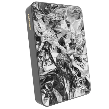 Prijenosni punjač s MagSafe 10 000 mAh Sivo - Chrome