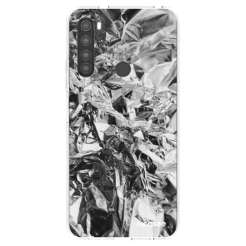Picasee silikonska prozirna maskica za Xiaomi Redmi Note 8 - Chrome