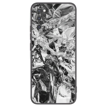 Picasee crna silikonska maskica za Samsung Galaxy S20 G980F - Chrome