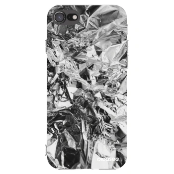 Picasee silikonska prozirna maskica za Apple iPhone SE 2020 - Chrome