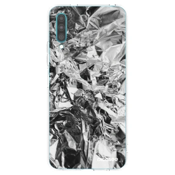 Picasee silikonska prozirna maskica za Samsung Galaxy A30s A307F - Chrome