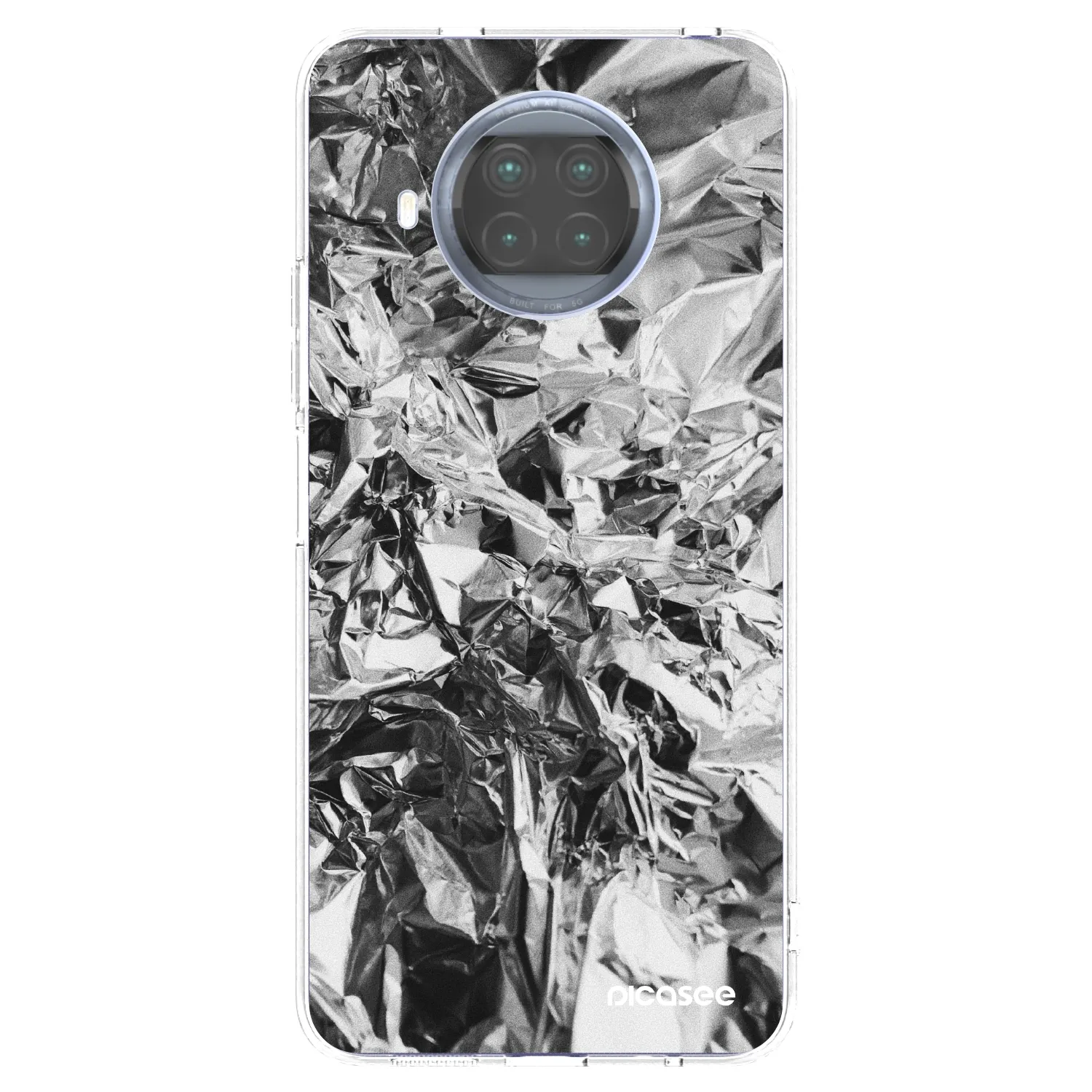 Picasee silikonska prozirna maskica za Xiaomi Mi 10T Lite - Chrome