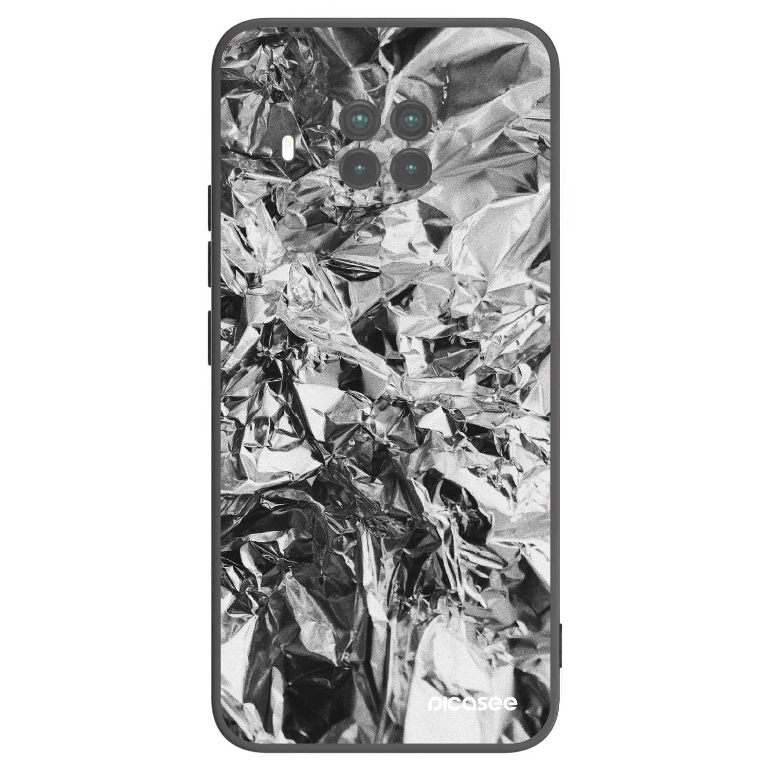 Picasee crna silikonska maskica za Xiaomi Mi 10T Lite - Chrome