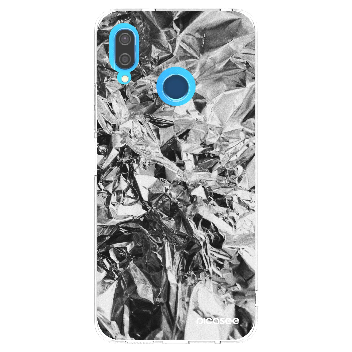 Picasee silikonska prozirna maskica za Huawei P20 Lite - Chrome