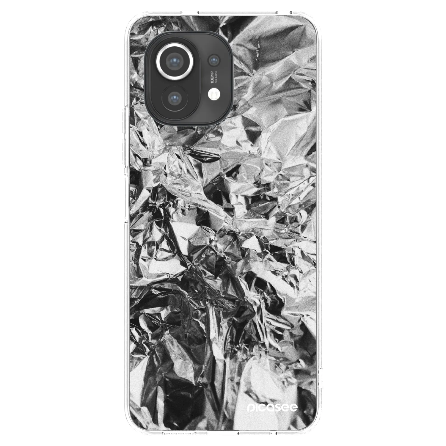 Picasee silikonska prozirna maskica za Xiaomi Mi 11 - Chrome
