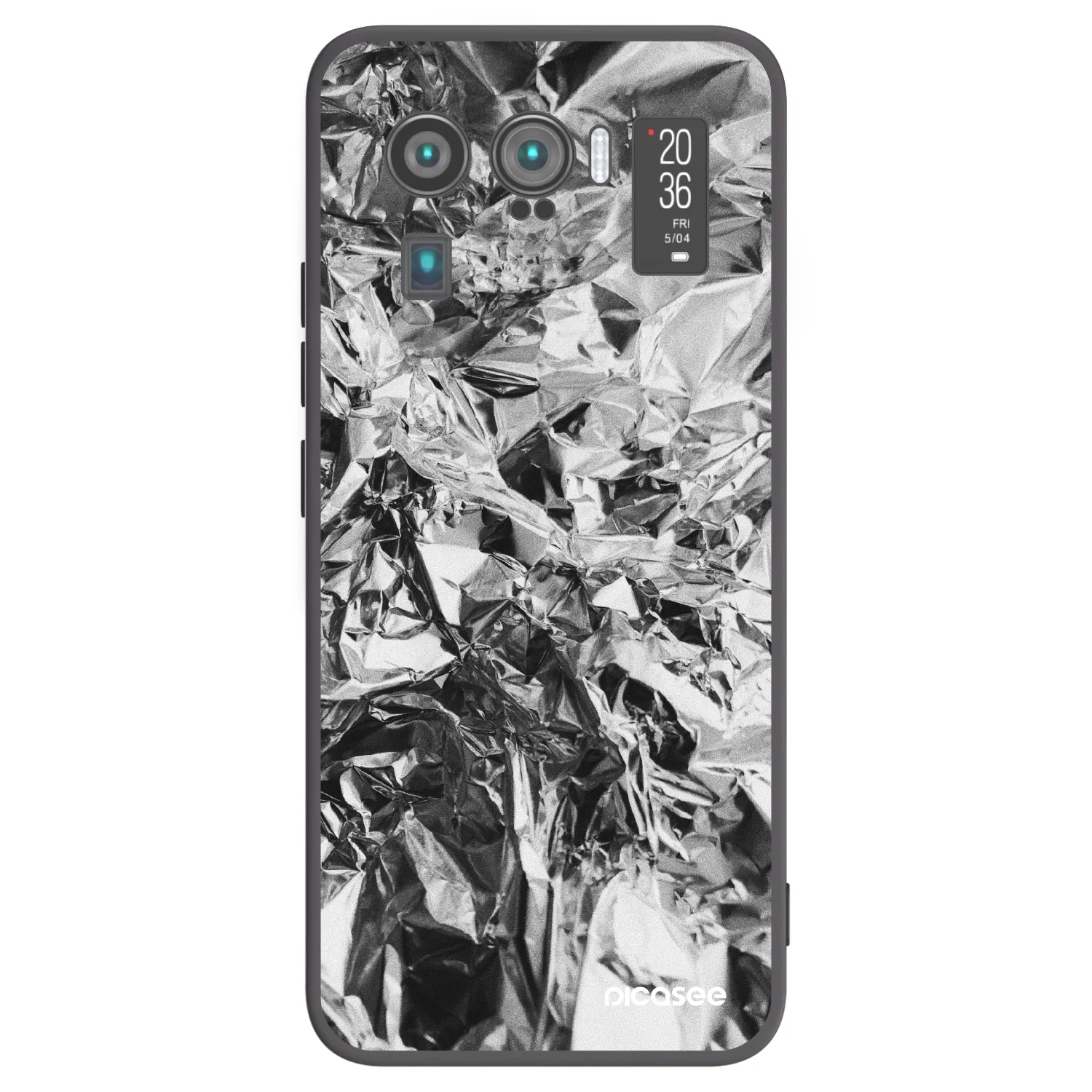 Picasee crna silikonska maskica za Xiaomi Mi 11 Ultra - Chrome