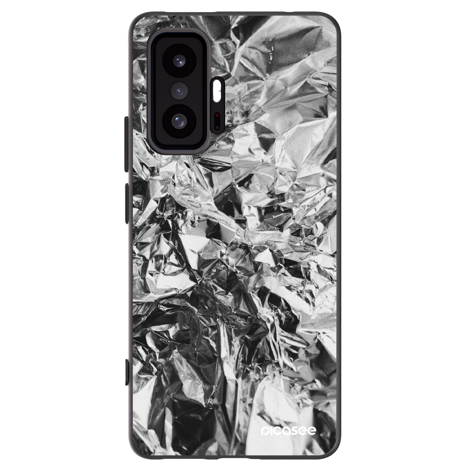 Picasee crna silikonska maskica za Xiaomi 11T Pro - Chrome