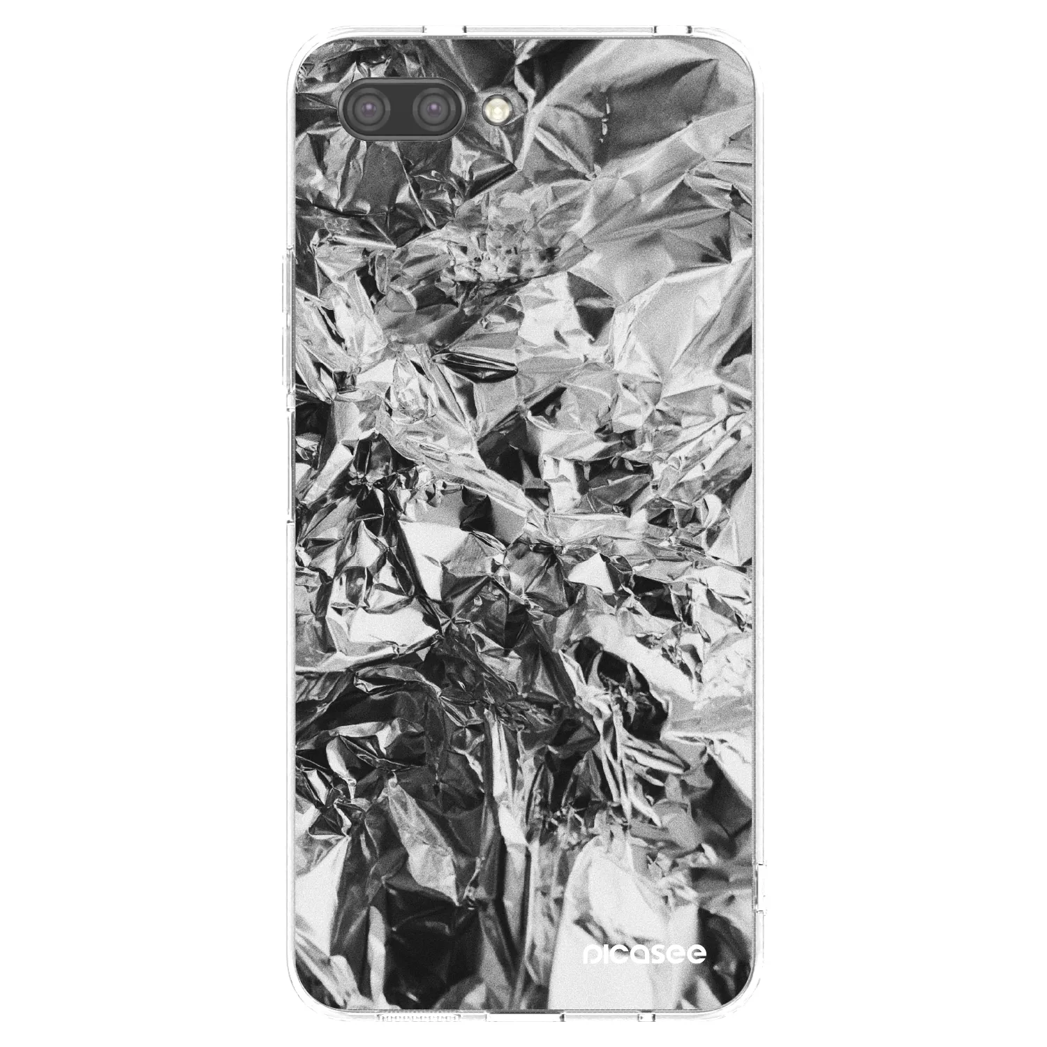 Picasee silikonska prozirna maskica za Honor 10 - Chrome