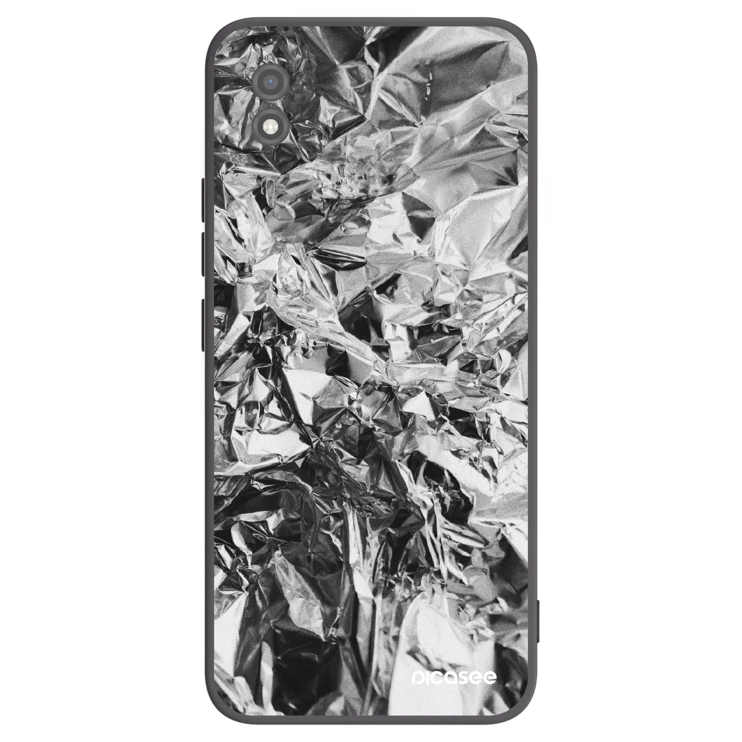 Picasee crna silikonska maskica za Realme C11 (2021) - Chrome