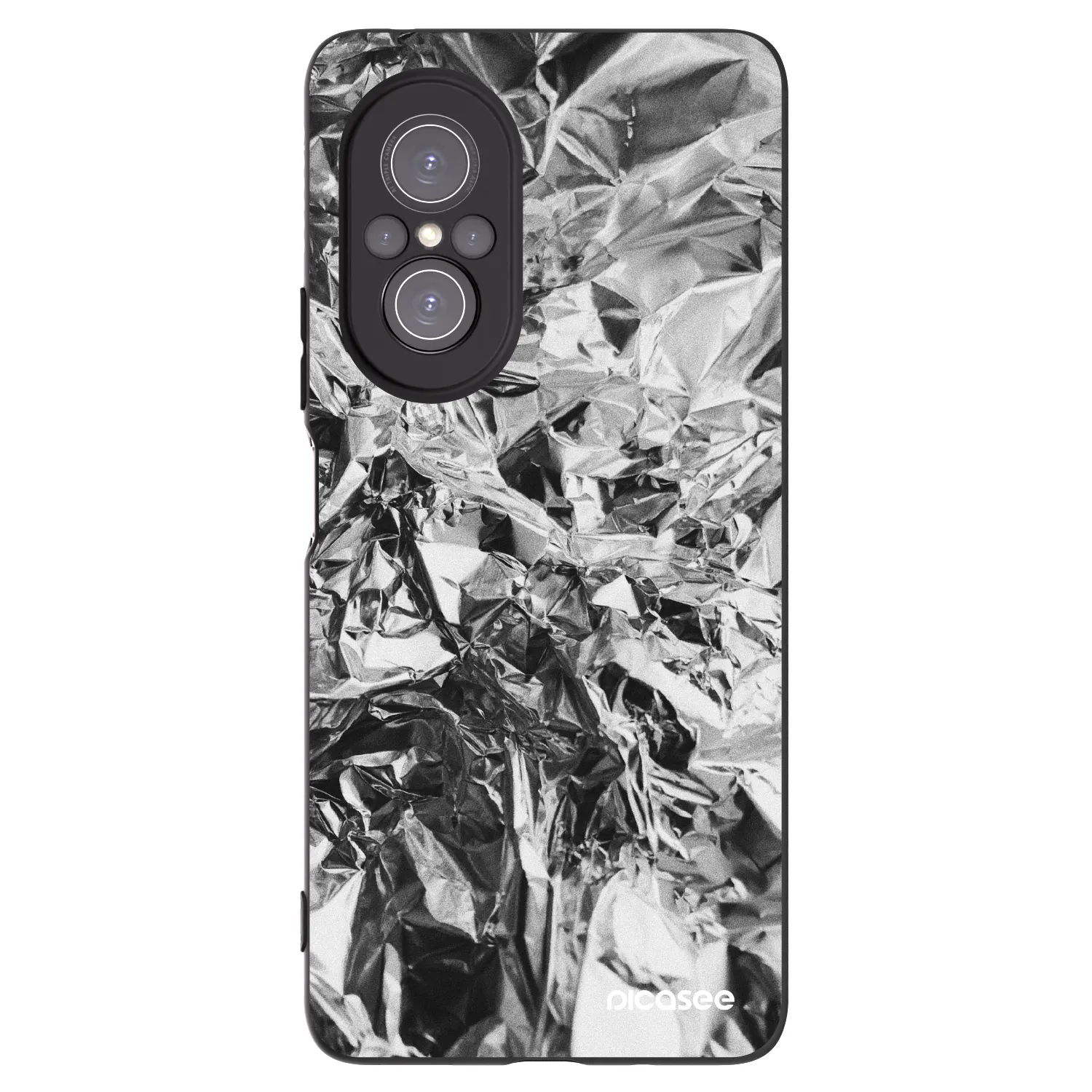 Picasee crna silikonska maskica za Huawei Nova 9 SE - Chrome