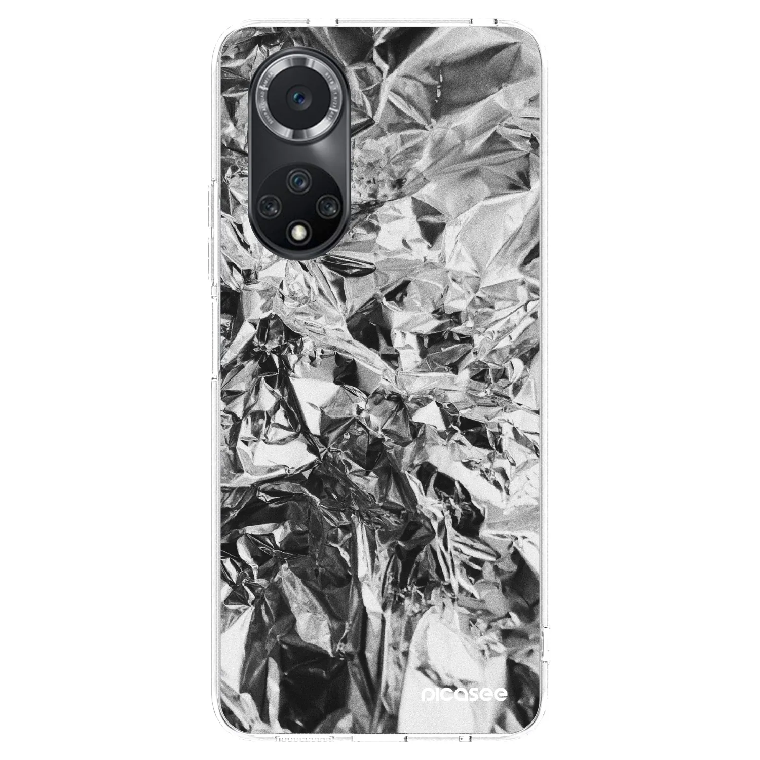 Picasee silikonska prozirna maskica za Huawei Nova 9 SE - Chrome