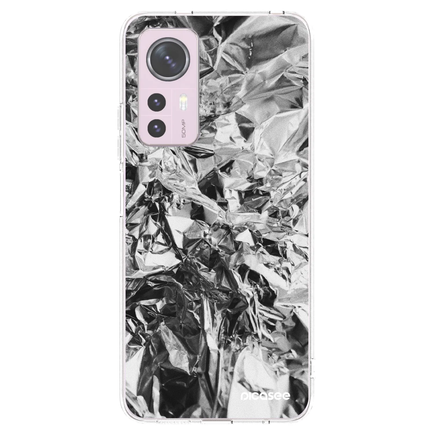Picasee silikonska prozirna maskica za Xiaomi 12 - Chrome