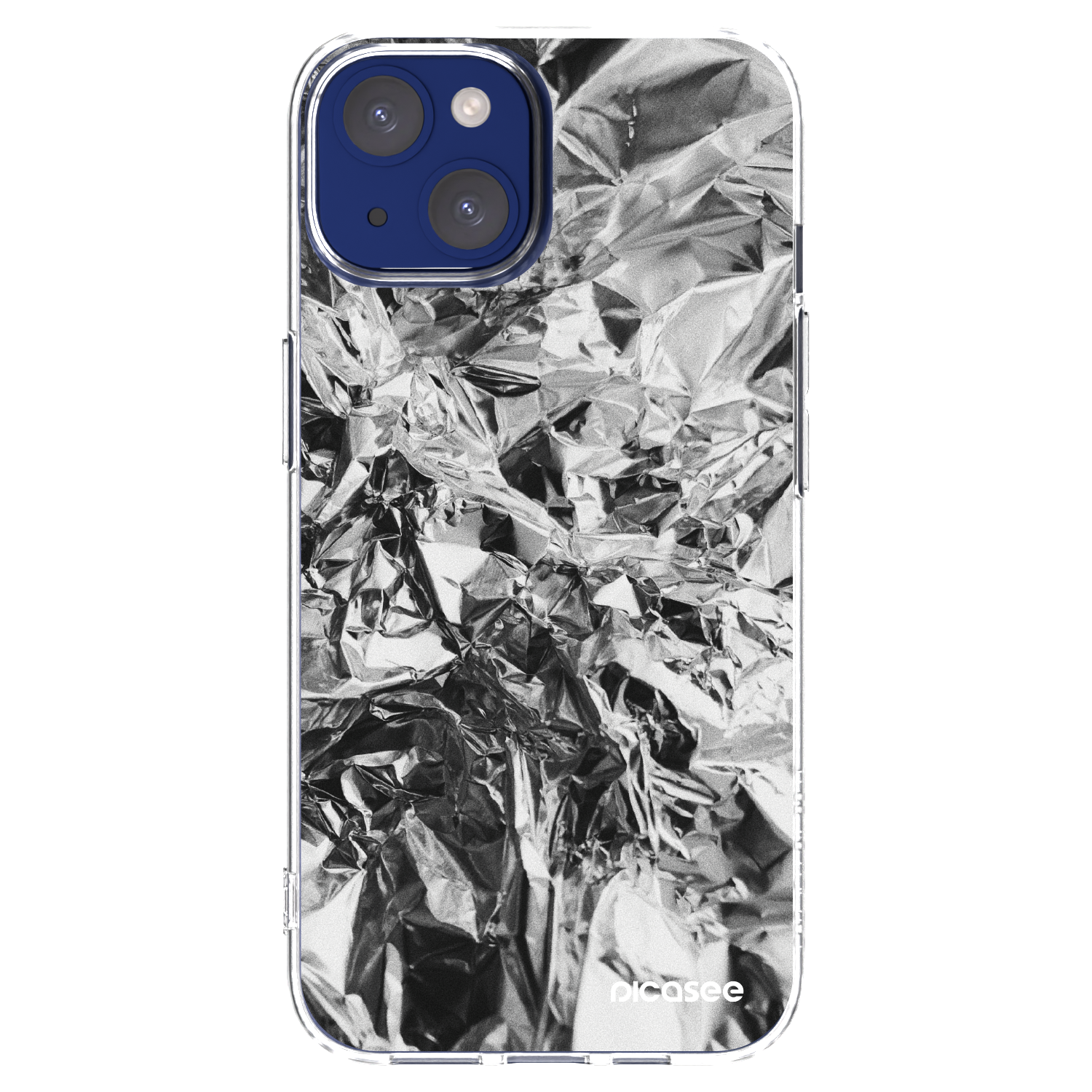 Picasee silikonska prozirna maskica za Apple iPhone 14 - Chrome