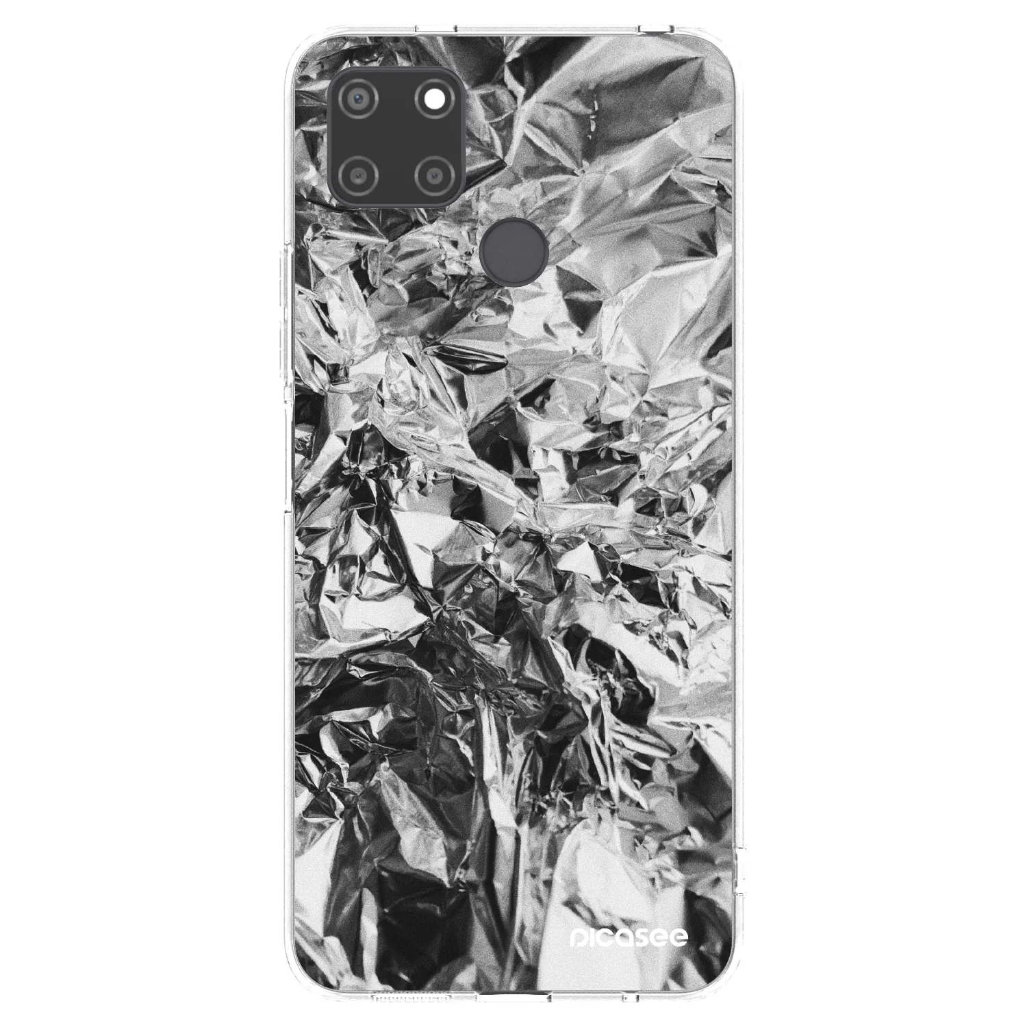 Picasee silikonska prozirna maskica za Realme C21Y - Chrome