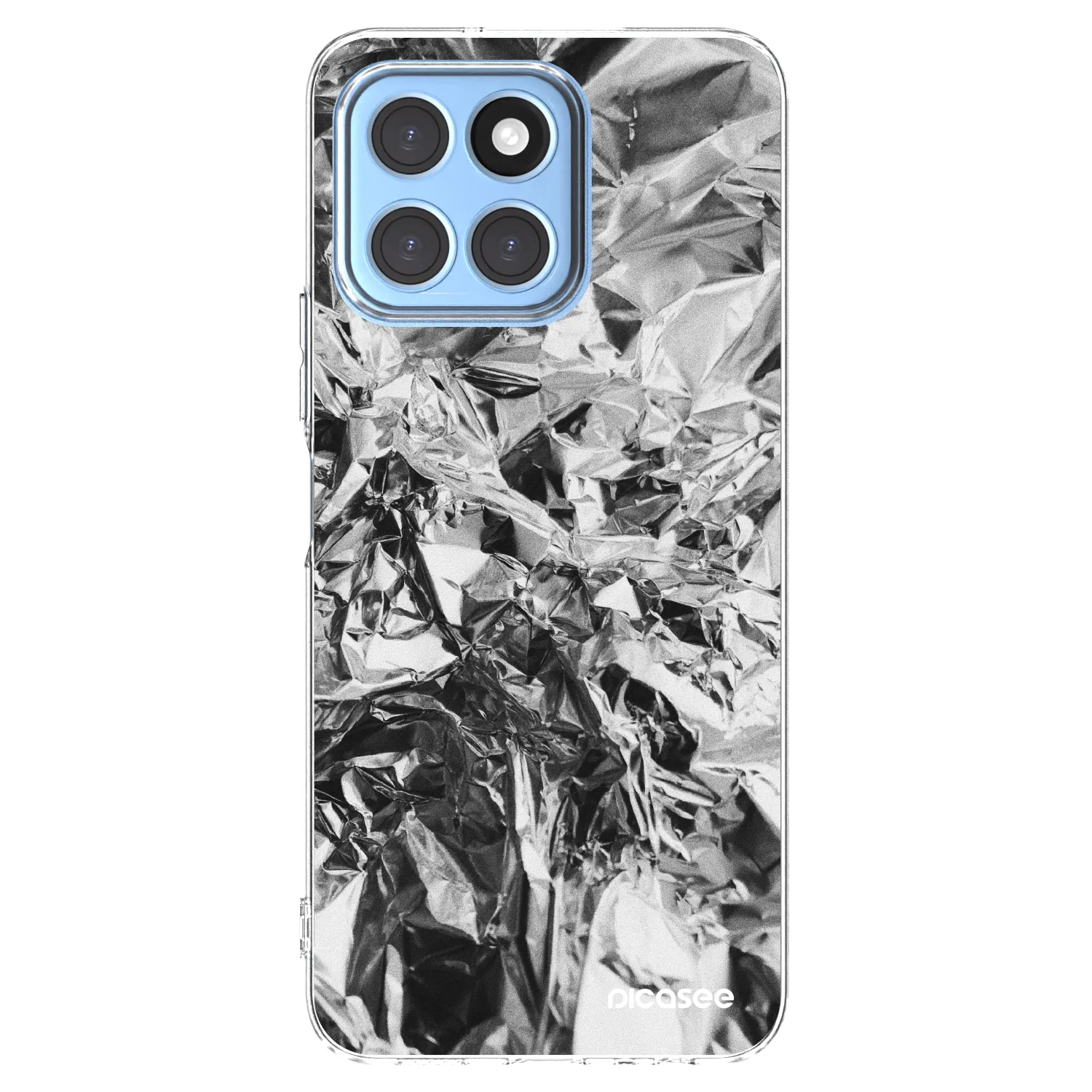 Picasee silikonska prozirna maskica za Honor X6 - Chrome