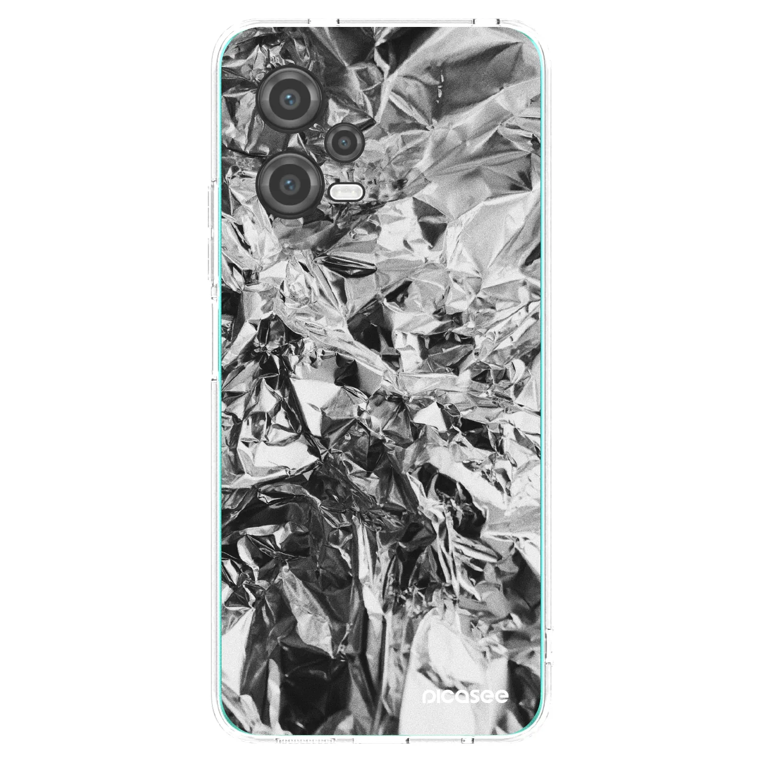 Picasee silikonska prozirna maskica za Xiaomi Poco X5 - Chrome