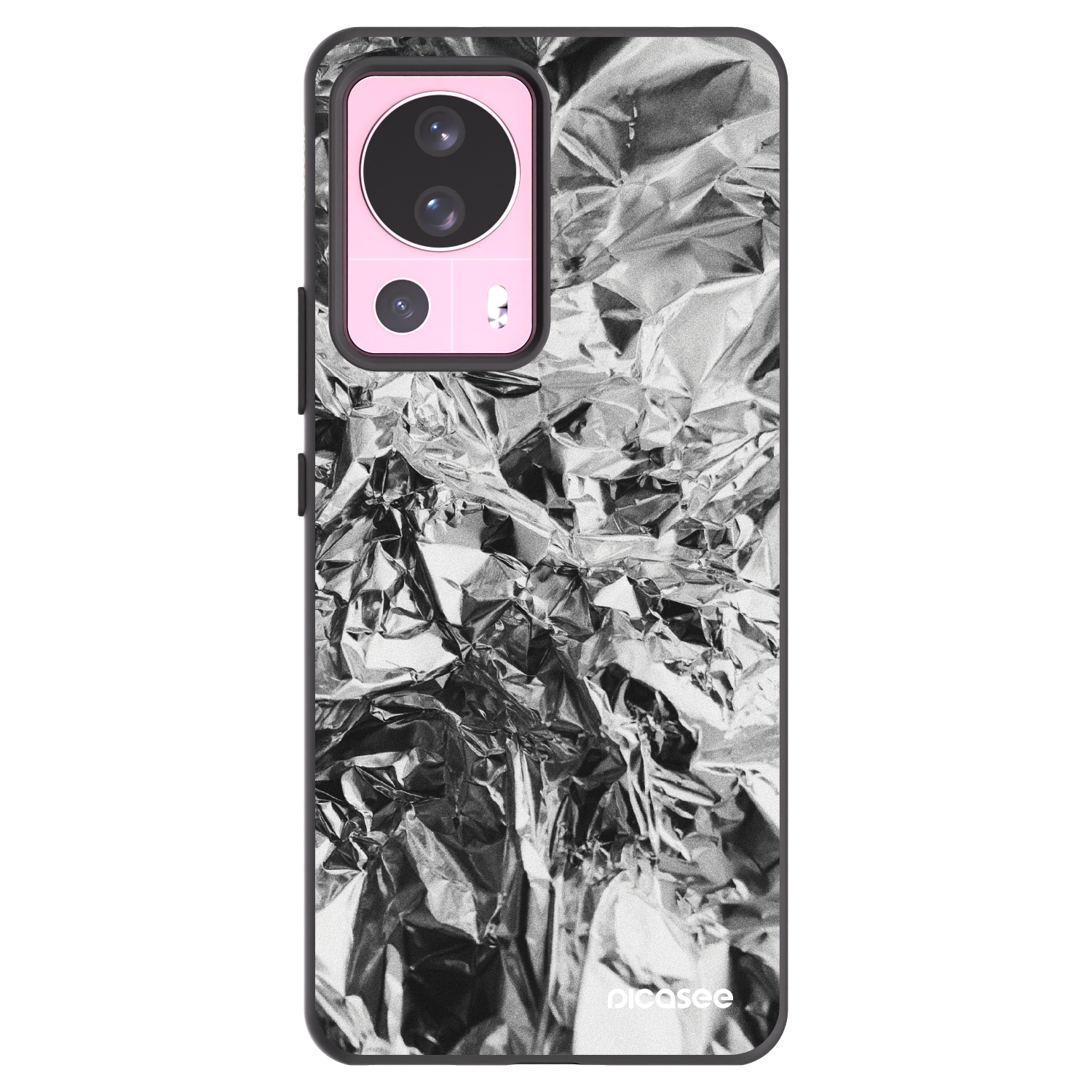 Picasee crna silikonska maskica za Xiaomi 13 Lite - Chrome