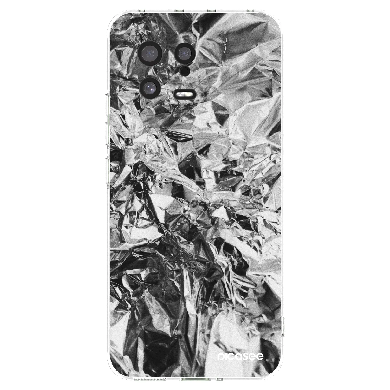 Picasee silikonska prozirna maskica za Xiaomi 13 - Chrome