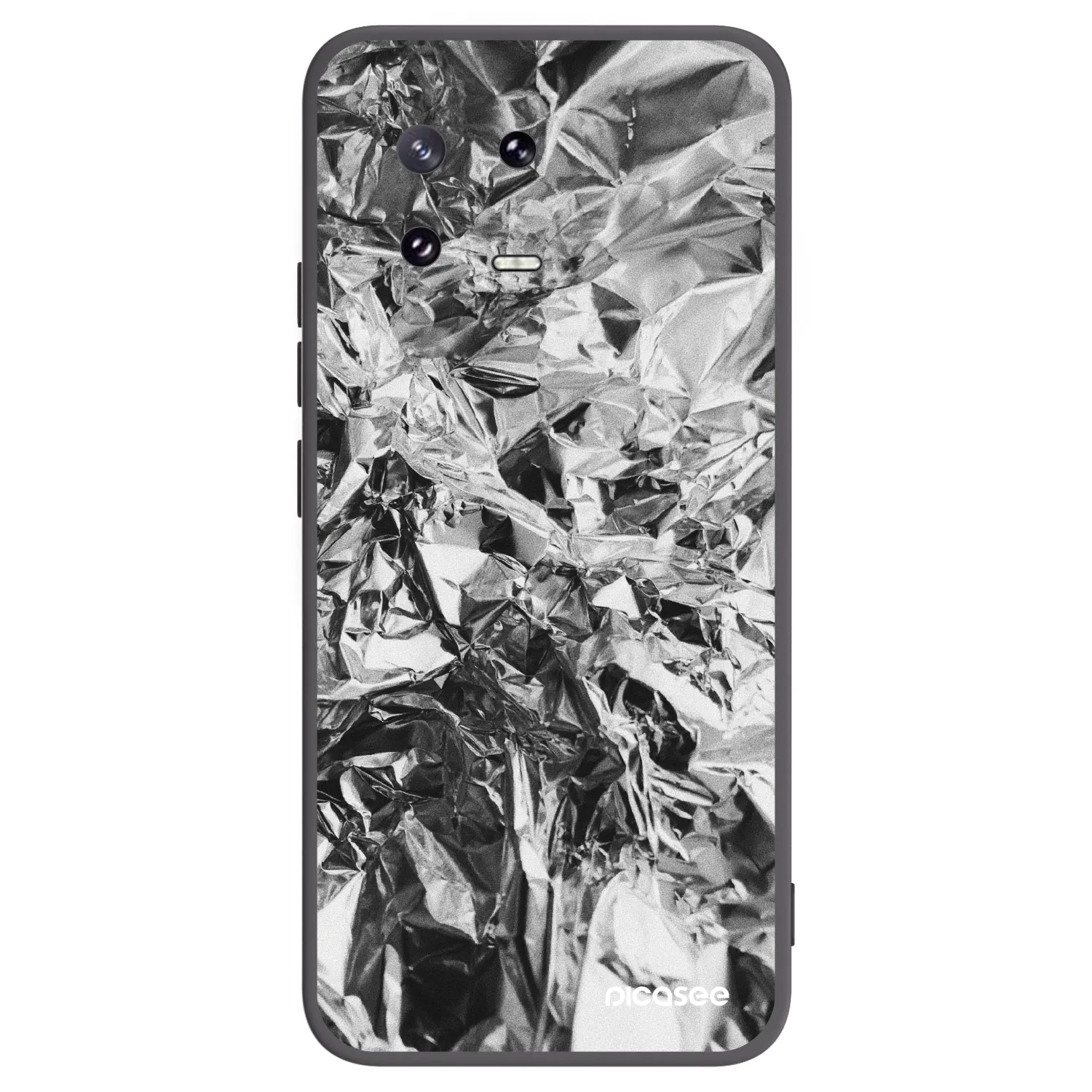 Picasee crna silikonska maskica za Xiaomi 13 Pro - Chrome