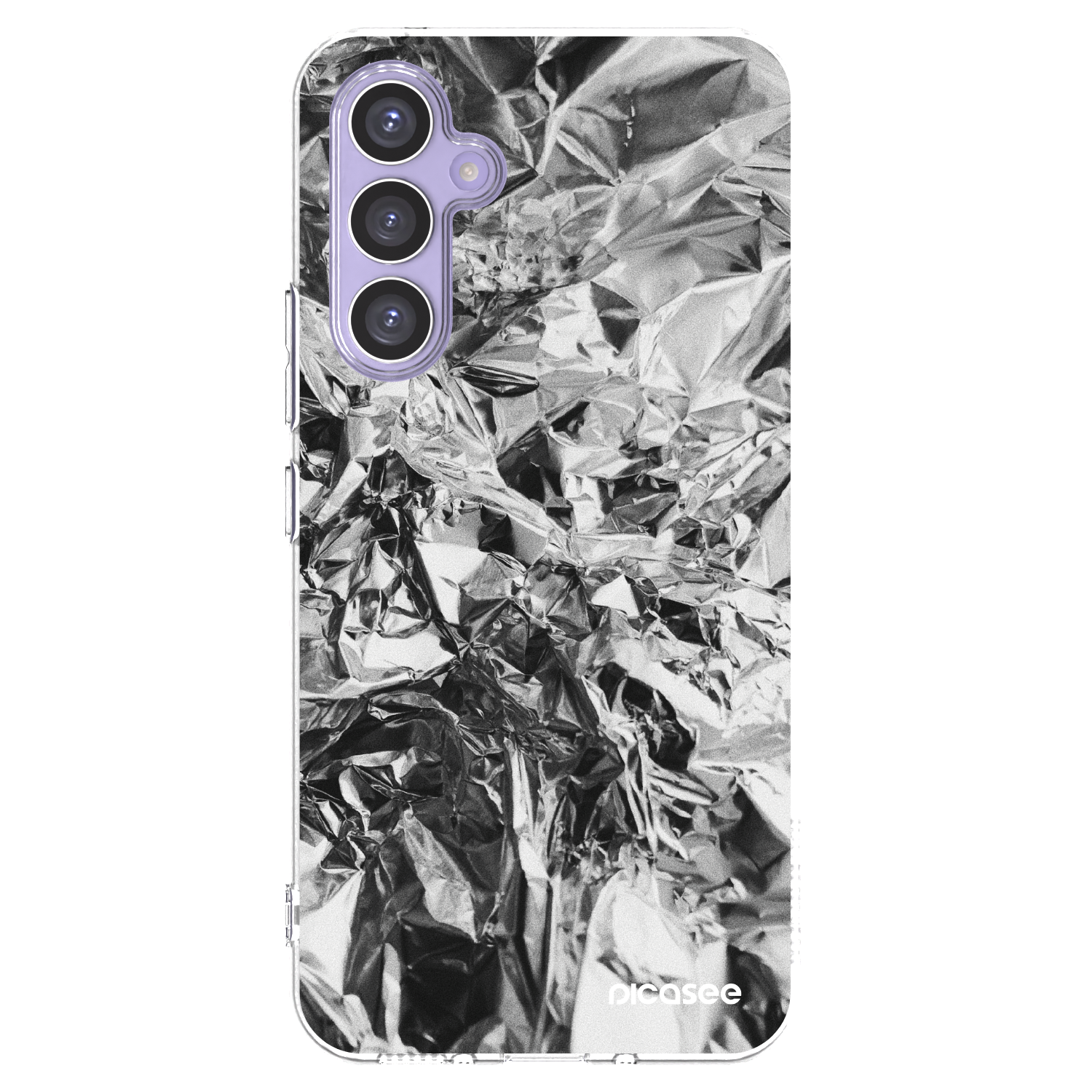 Picasee silikonska prozirna maskica za Samsung Galaxy A54 5G A546B - Chrome