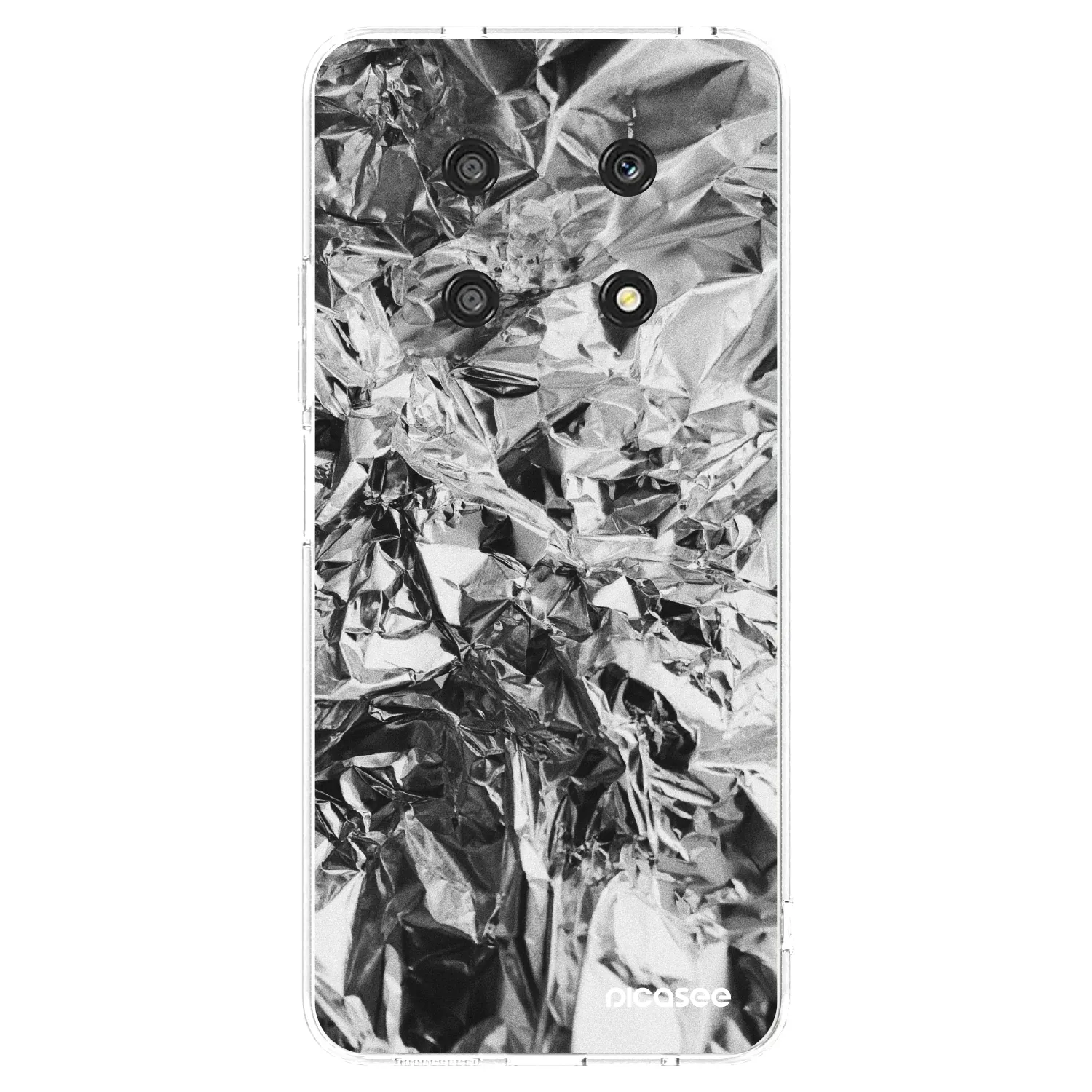 Picasee silikonska prozirna maskica za Honor Magic4 Lite 5G - Chrome